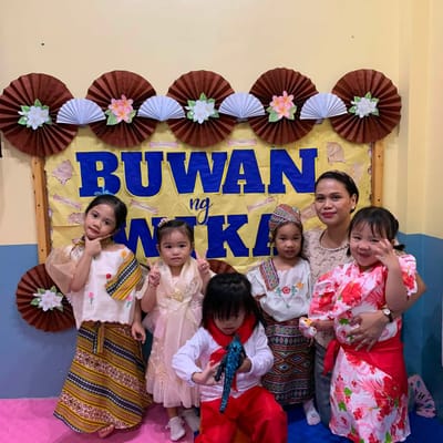 Buwan ng Wika in Filipino dress